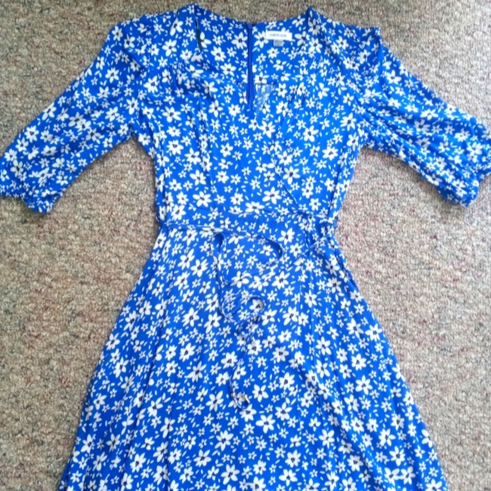 Beautiful Calvin Klein Blue mini dress